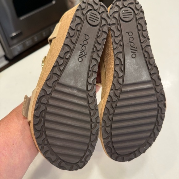 Birkenstock Papillio Soley Leather Wedge Sandals Size US 6-6.5 EU 37 BRAND NEW - Picture 13 of 15